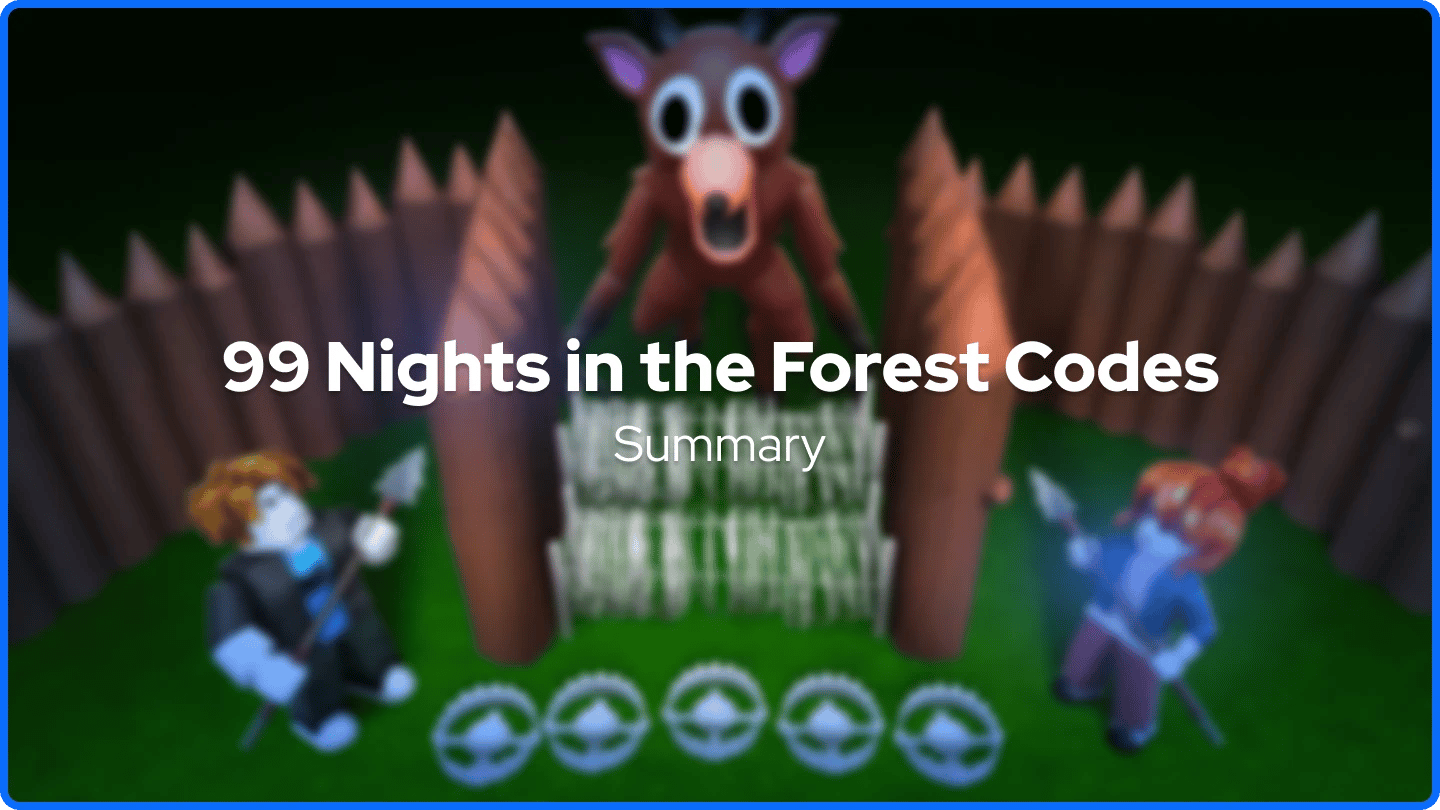 99 nights in the forest defense