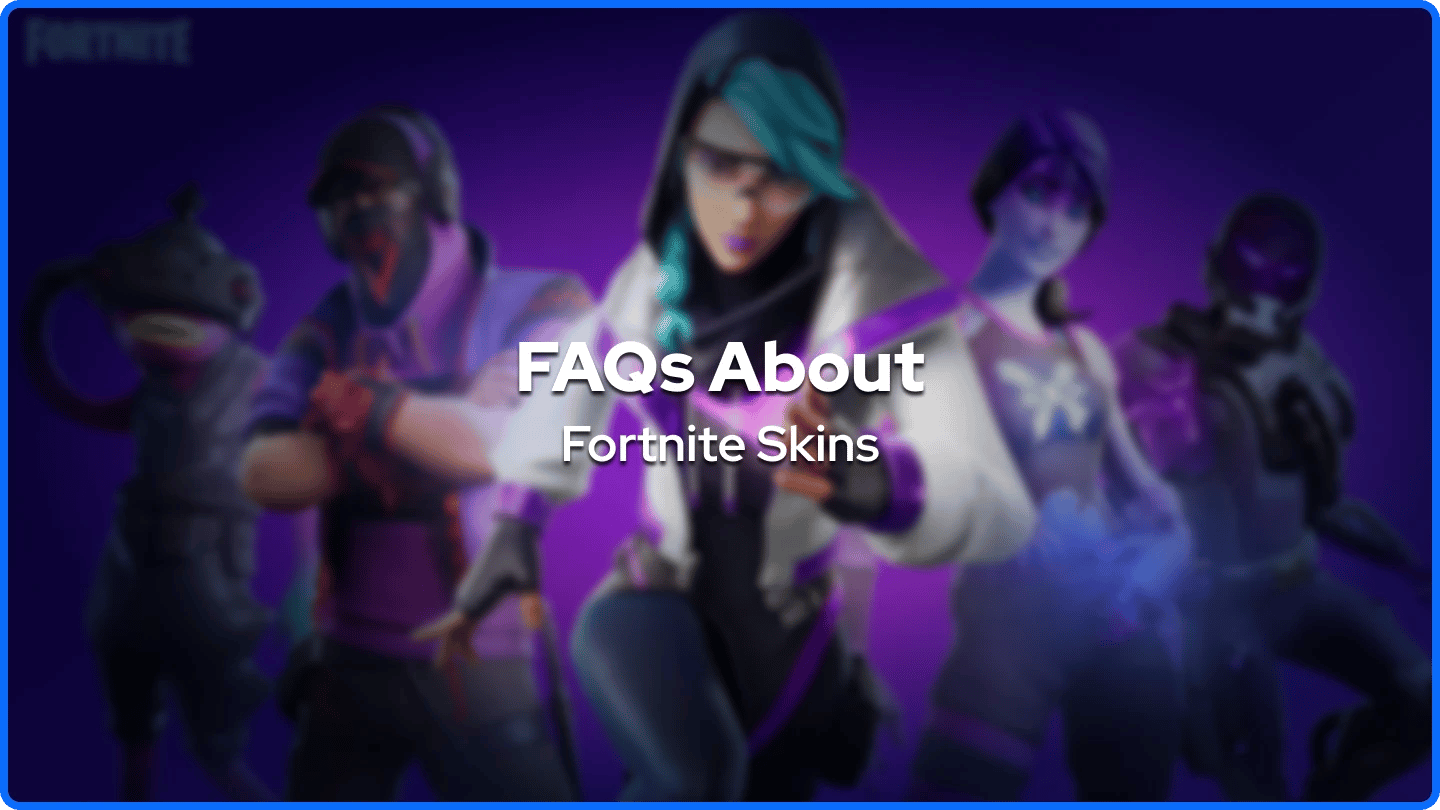 un'immagine di diverse skin di Fortnite