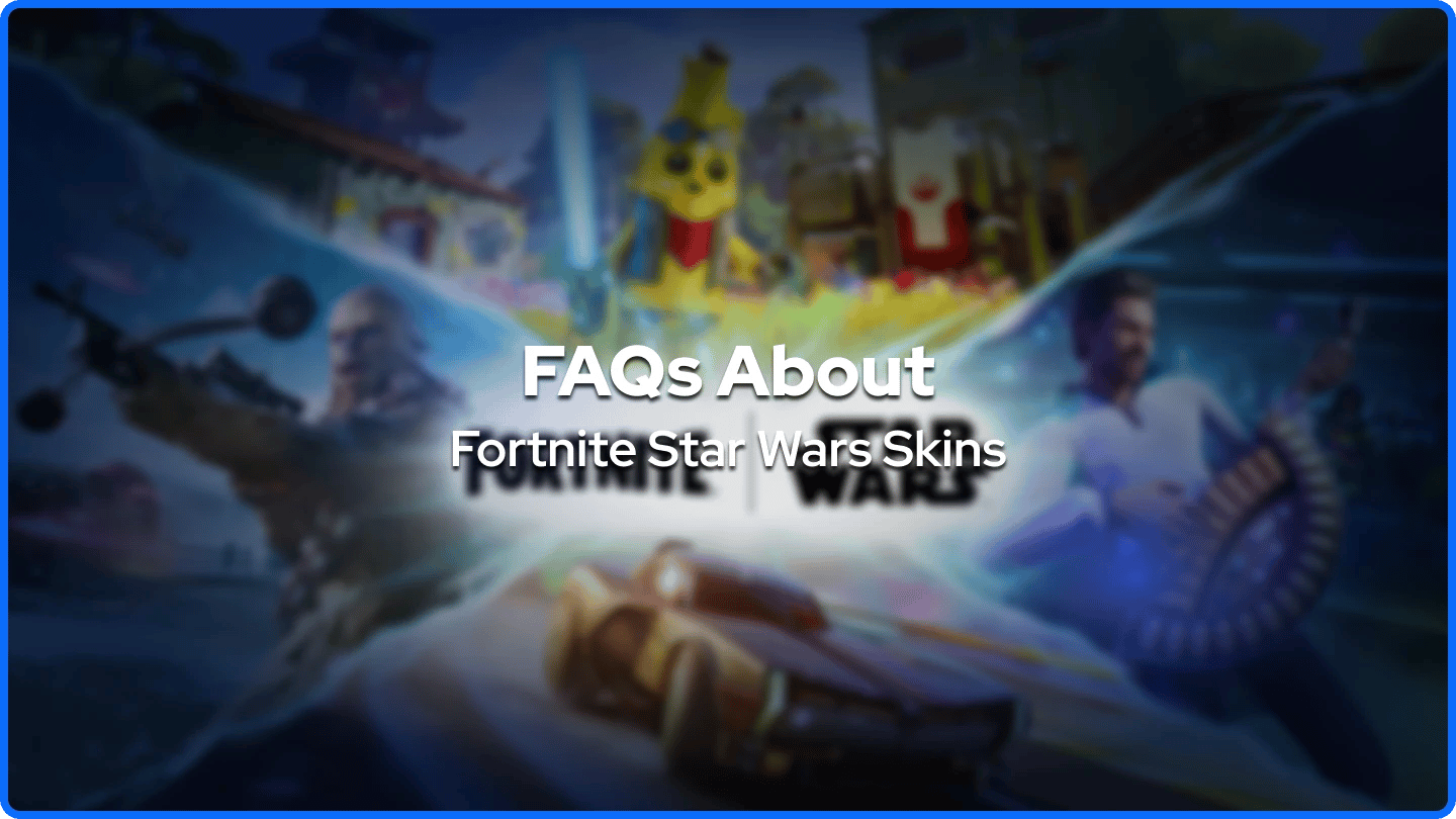 a picture of fortnite x star wars collab