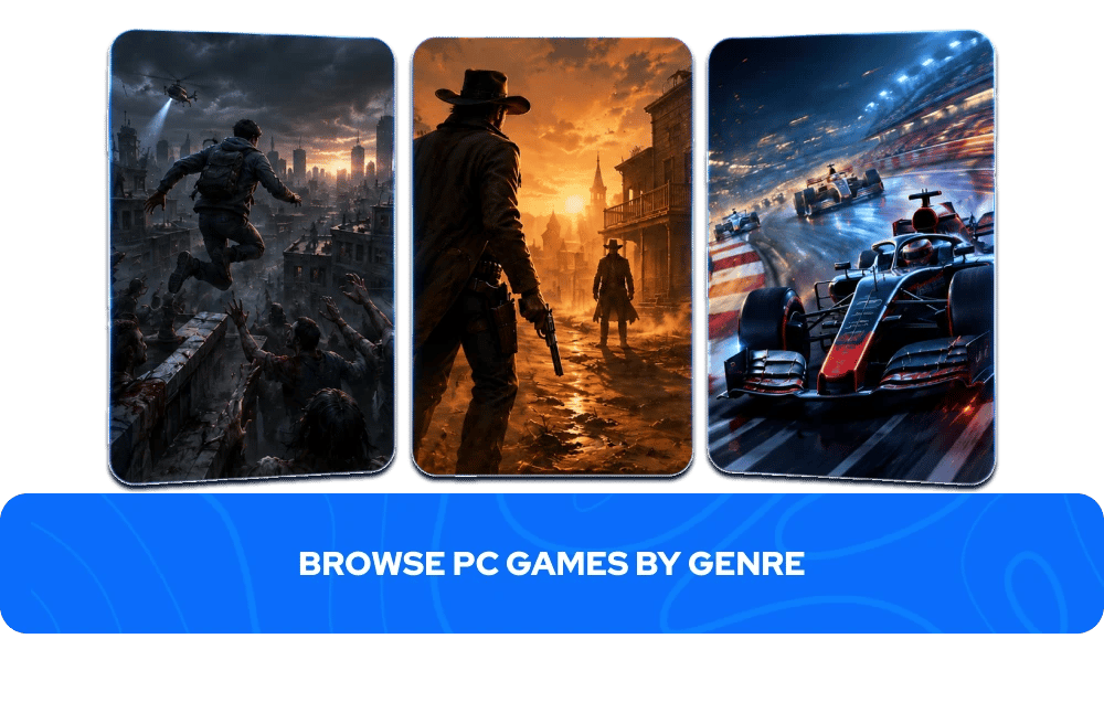 browse pc games by genre