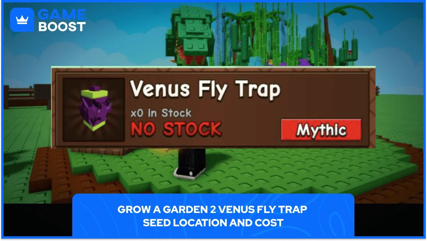 Grow a Garden 2 Venus-loukun siementen sijainti