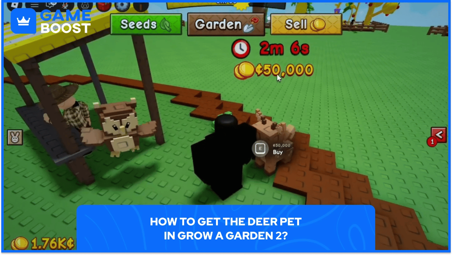 Cómo Conseguir la Mascota Ciervo en Cultiva un Jardín 2