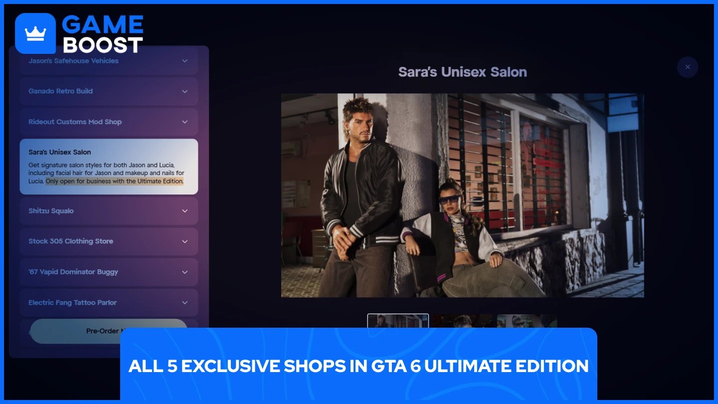 obrázek výhod ultimate edice gta 6