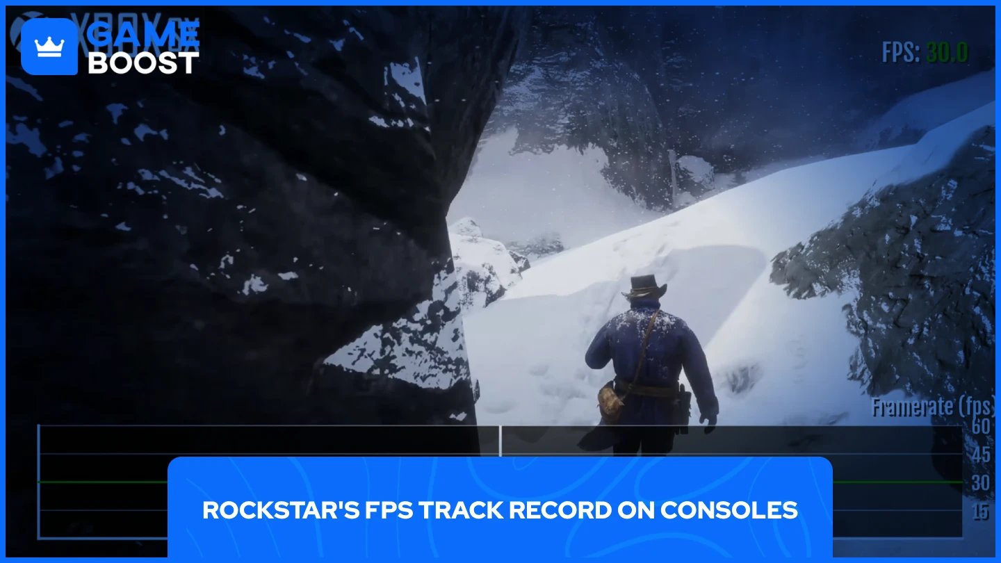 a picture of an FPS test for RDR2 on Xbox