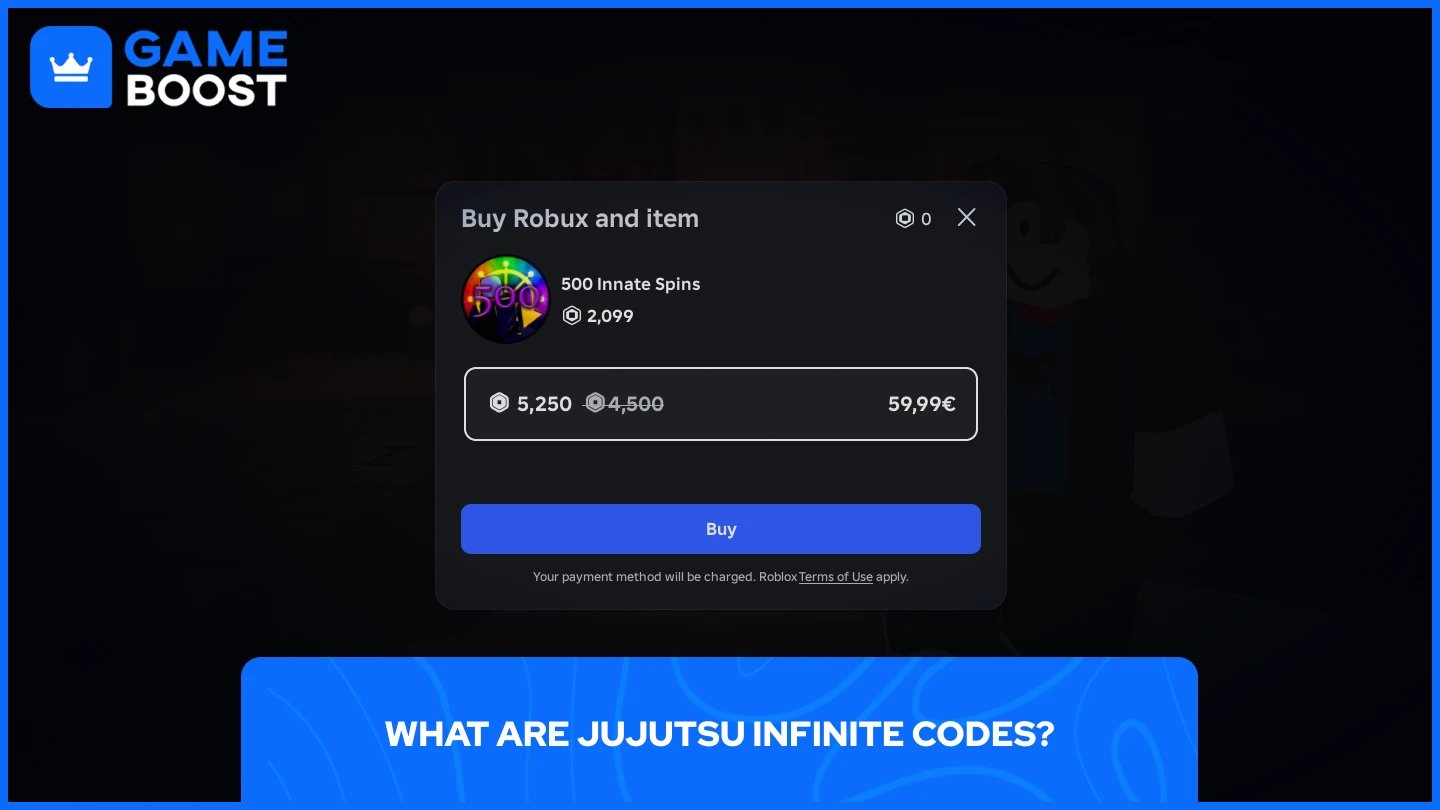 Jujutsu Infinite Codes