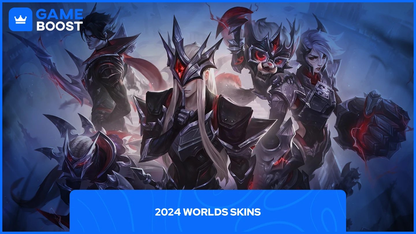 a picture of 2024 Worlds Skins skin line