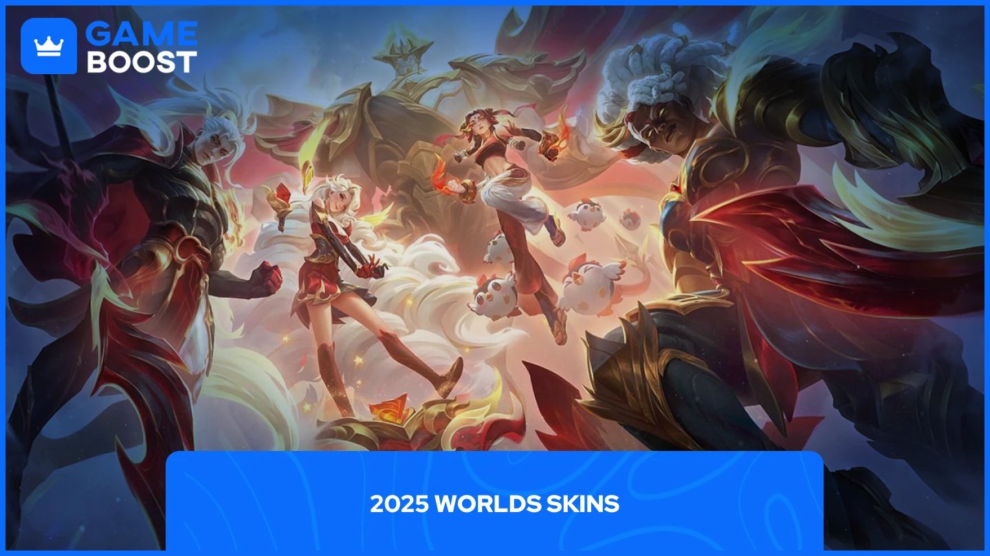 a picture of 2025 Worlds Skins skin line