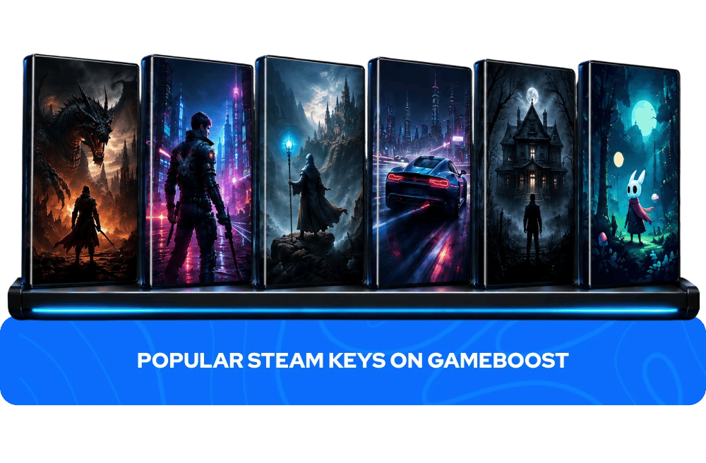 popular steam keys on gameboost