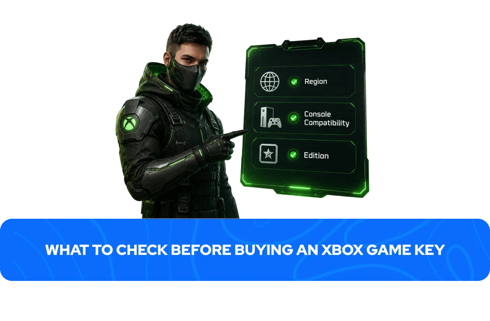 &scaron;to provjeriti prije kupnje xbox igre ključa