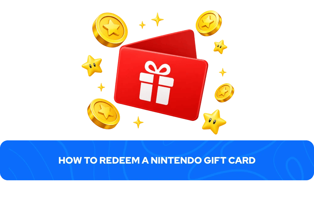 comment &eacute;changer une carte cadeau Nintendo