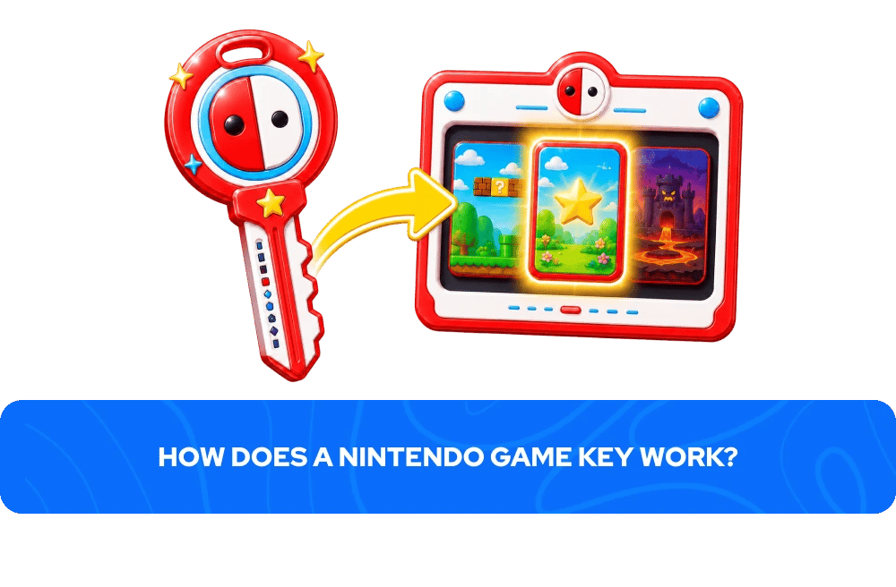 comment fonctionne une cl&eacute; de jeu Nintendo