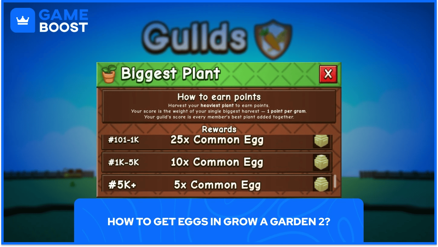 Hoe je eieren krijgt in Grow a Garden 2
