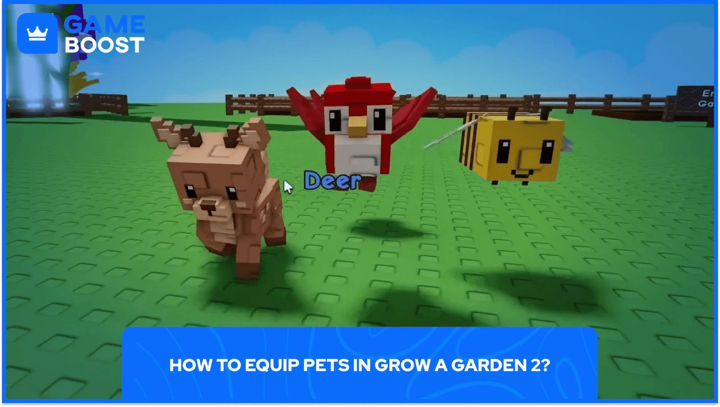 Hoe huisdieren uit te rusten in Grow a Garden 2