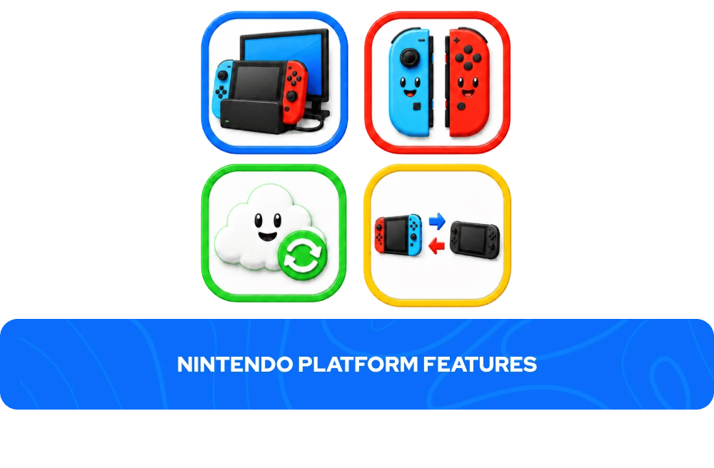 caract&eacute;ristiques de la plateforme Nintendo