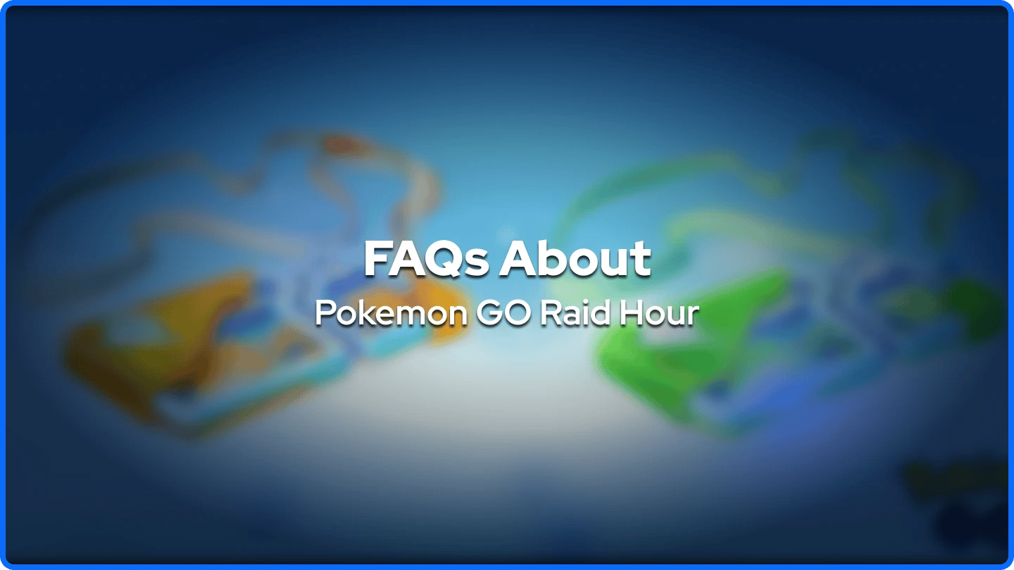 two pokemon go raid passes in the background