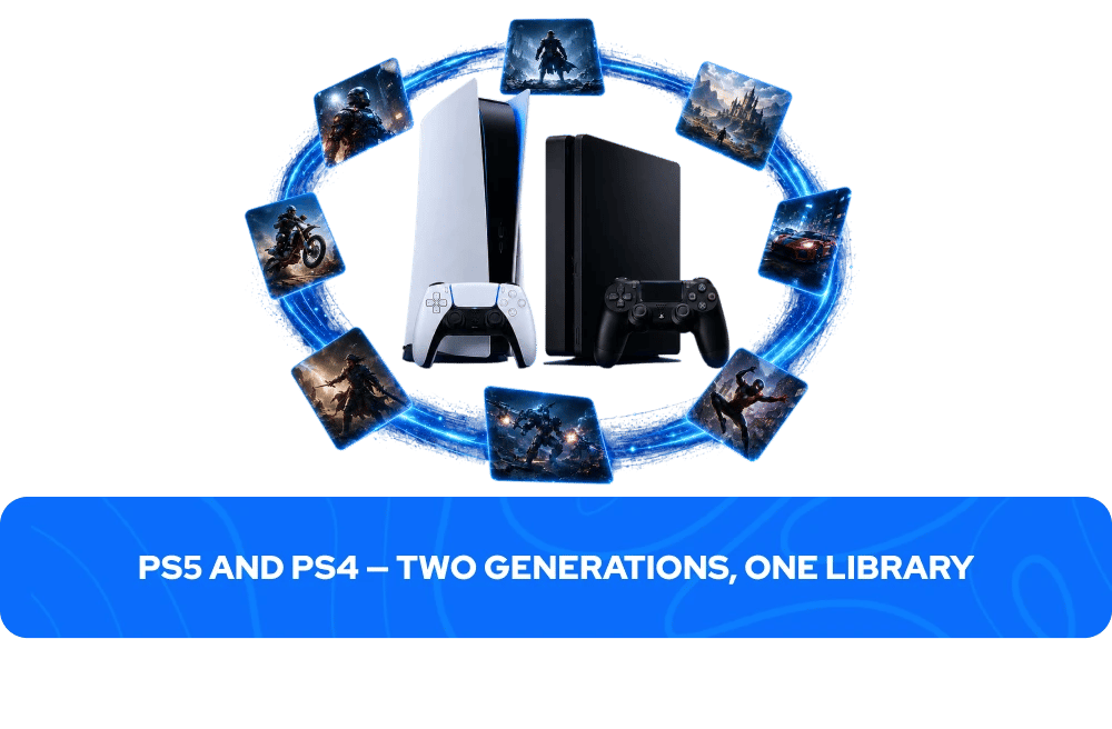 ps5 et ps4, deux g&eacute;n&eacute;rations, une biblioth&egrave;que