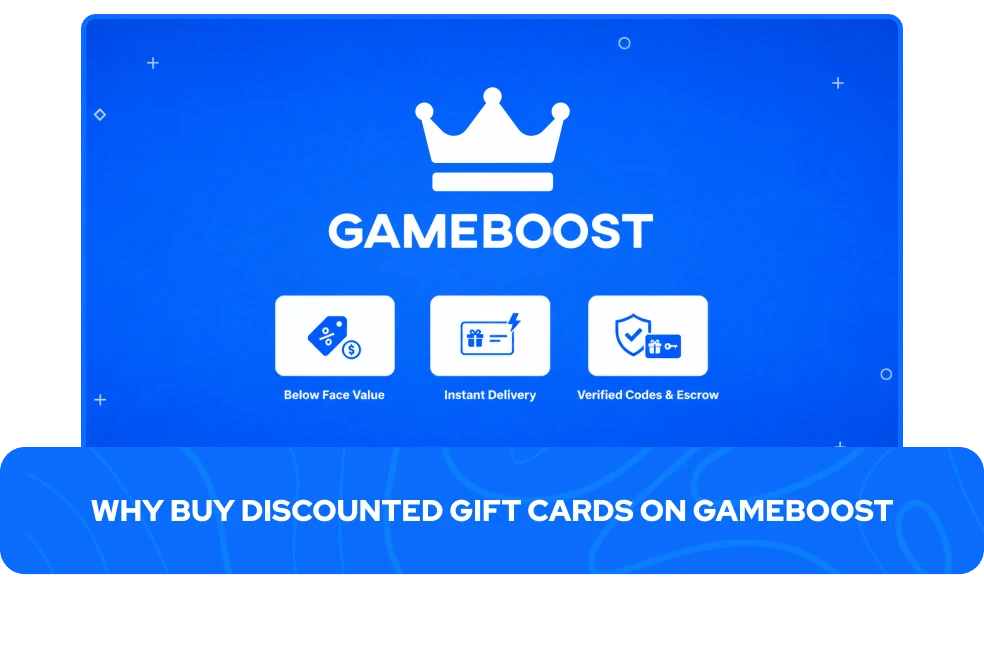 Cart&otilde;es Presente com Desconto gameboost