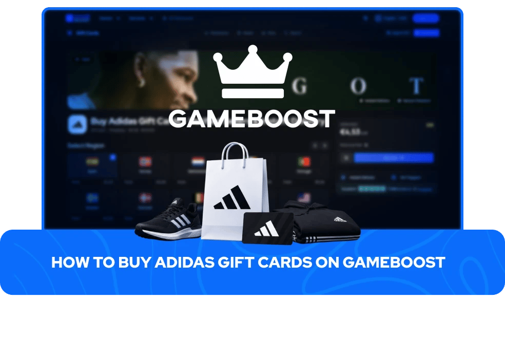 Jak koupit d&aacute;rkov&eacute; karty Adidas na GameBoost