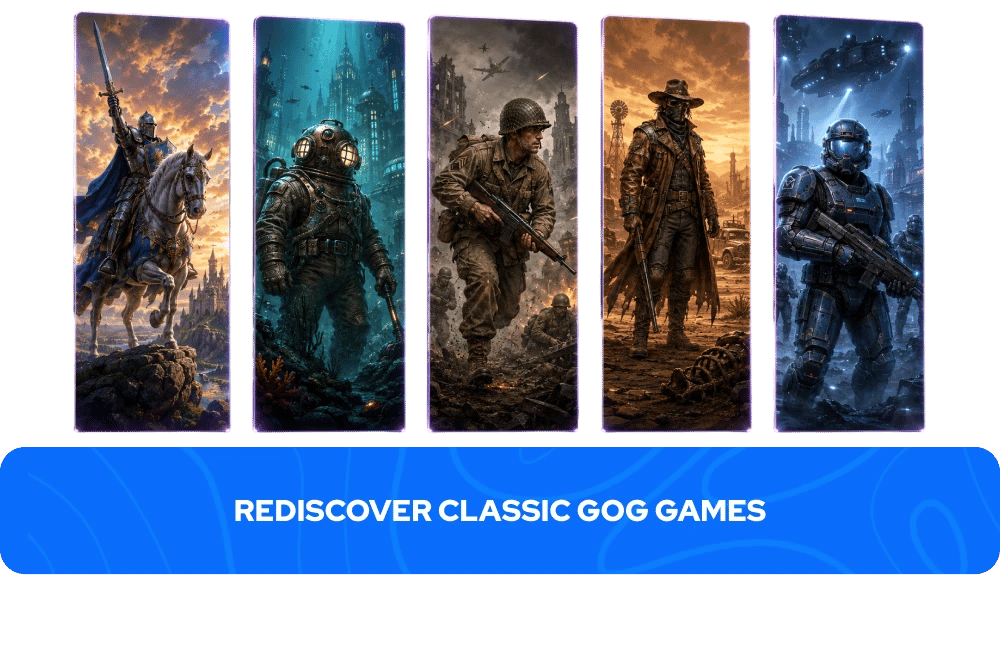 クラシックなGOGゲームを再発見する