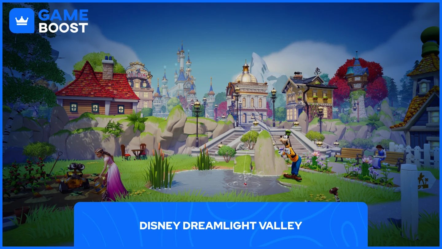 Jugabilidad de Disney Dreamlight Valley