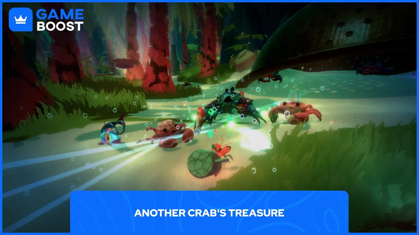 Another Crab's Treasure hoofdpersoon vecht tegen monsters