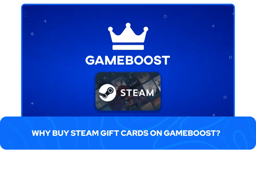 Kupte d&aacute;rkovou kartu Steam na GameBoost