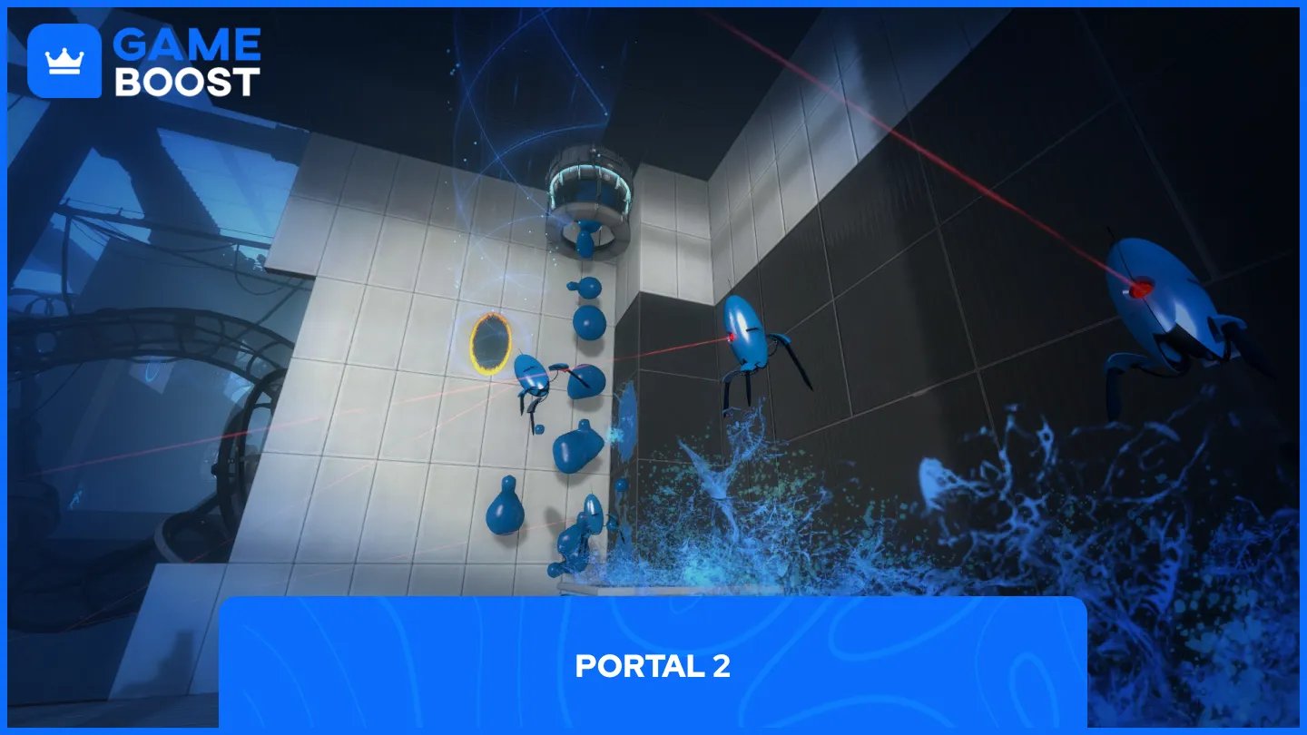 Portal 2 gameplay screenshot