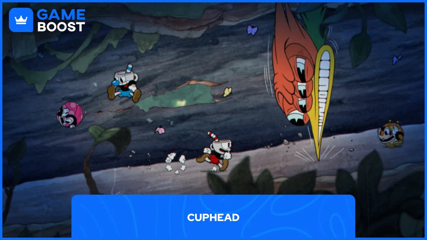 cuphead gameplay screenshot
