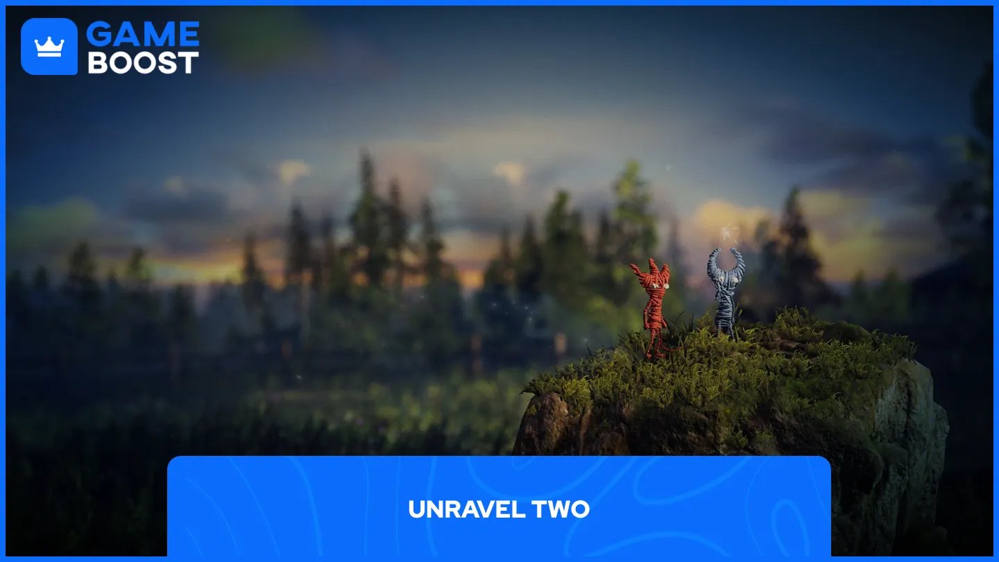 Unravel Two gameplay screenshot