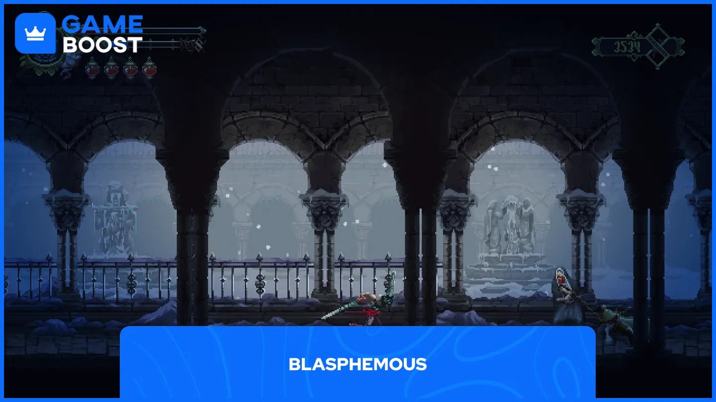 Blasphemous gameplay afbeelding