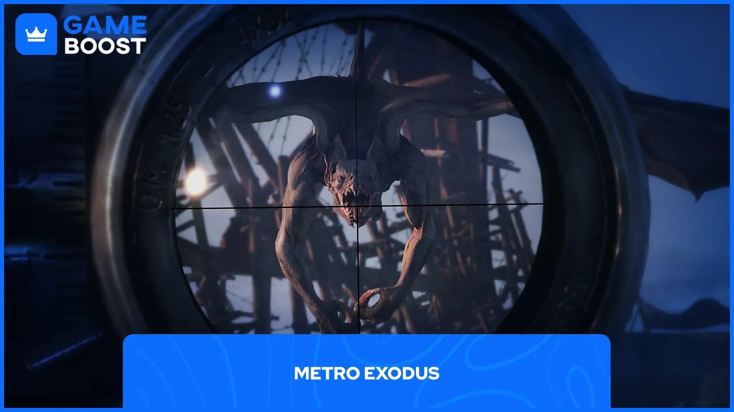 captura de pantalla de gameplay de Metro Exodus