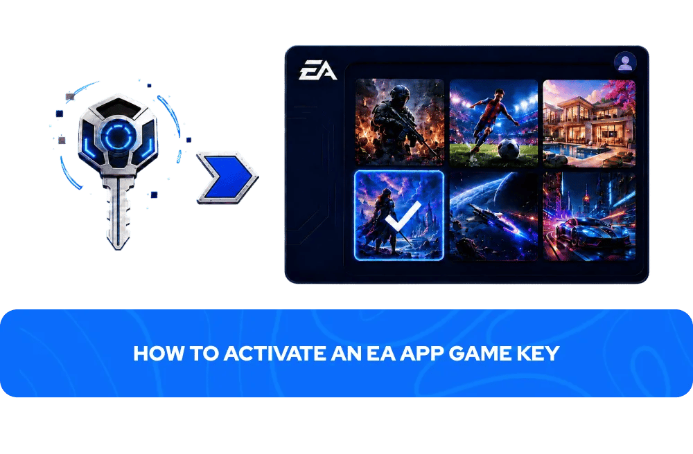 como ativar uma chave de jogo do ea app