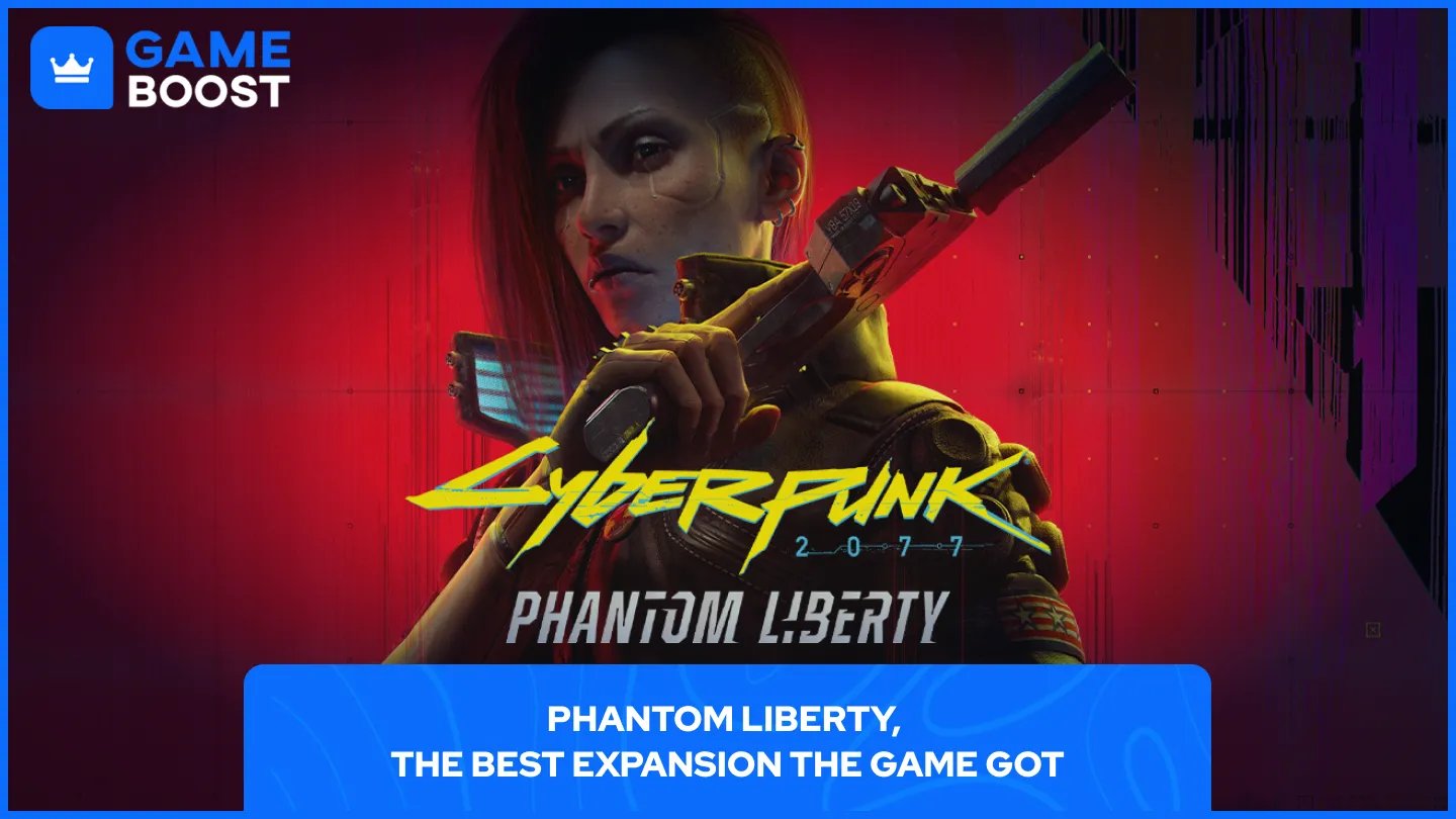 portada de Cyberpunk 2077 Phantom Liberty