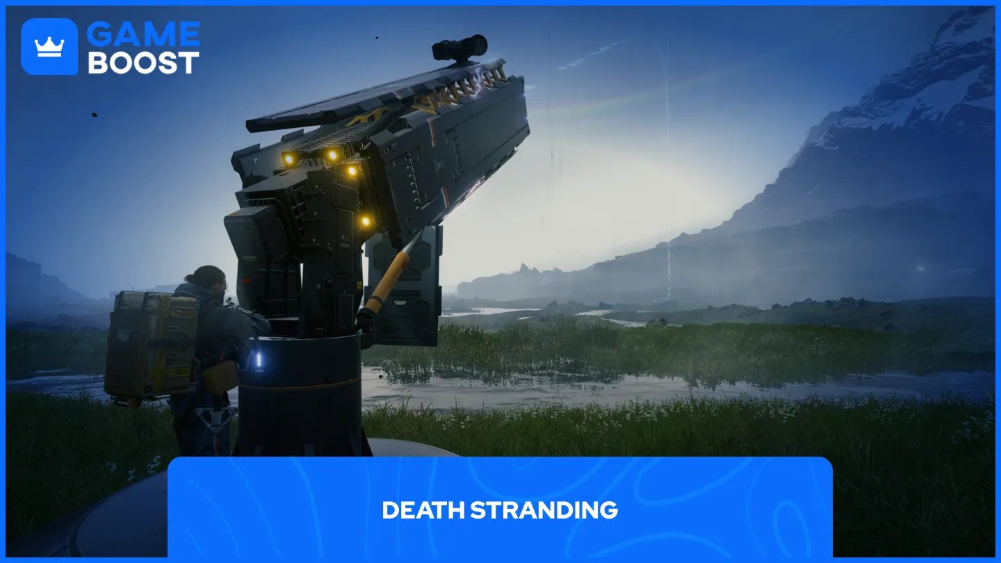 captura de pantalla de gameplay de Death Stranding