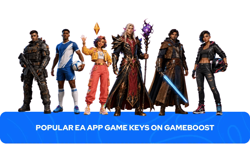 chaves de jogo populares do ea app no gameboost