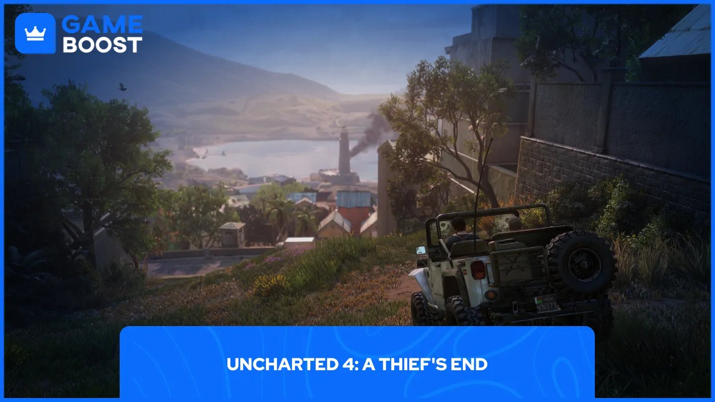 captura de pantalla de gameplay de Uncharted 4: A Thief's End