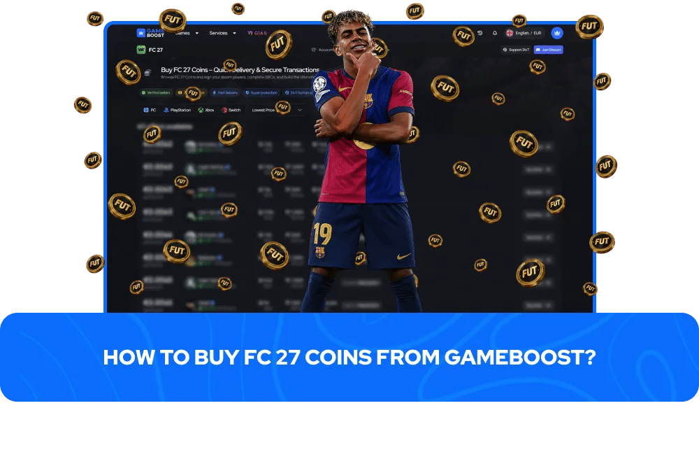 Купить FC 27 монет GameBoost