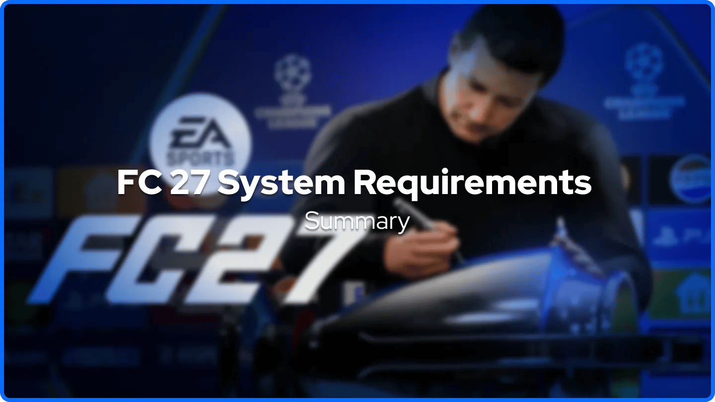 FC 27 Riepilogo dei Requisiti di Sistema