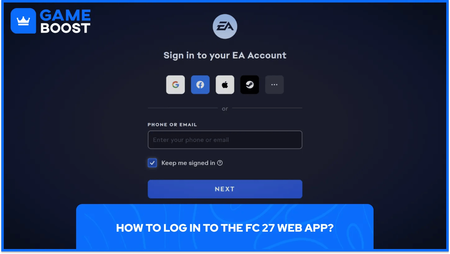 登录到 FC 27 网络应用