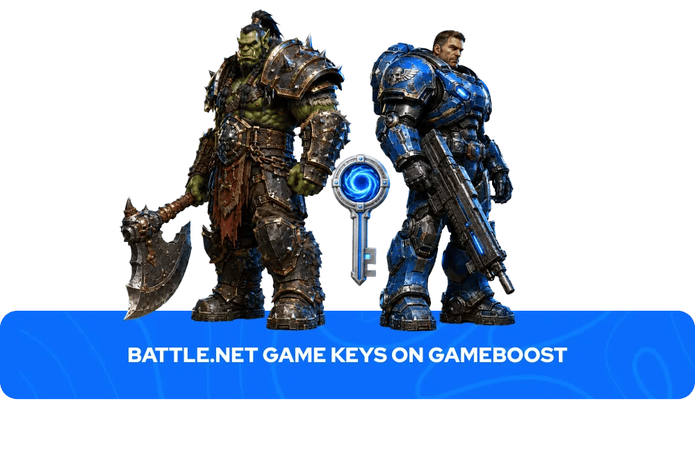 คีย์เกม battle.net บนเกมบูสต์