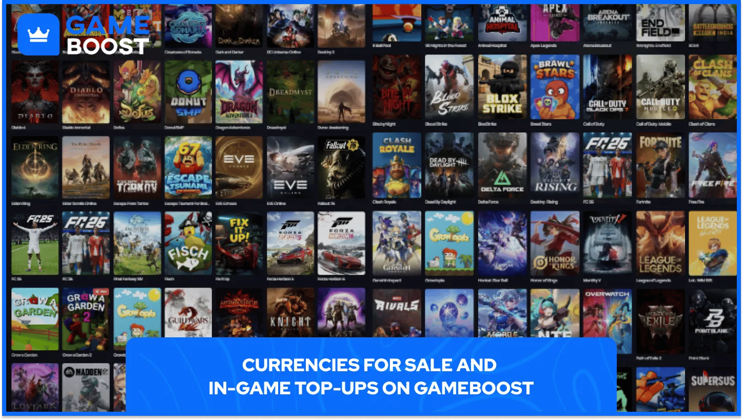 Valuutat Myynnissä ja Pelin Lisäykset GameBoostissa
