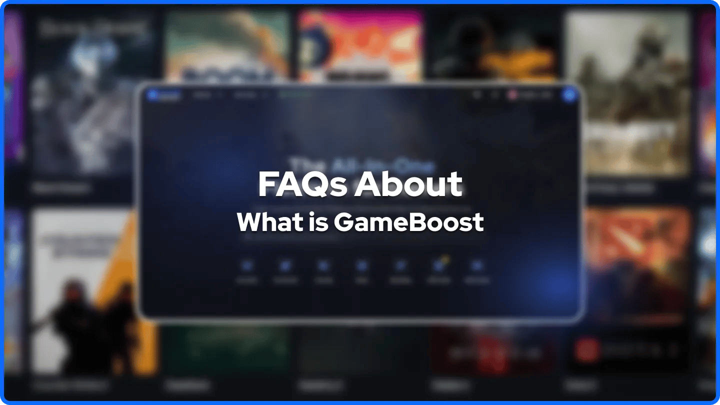 Usein Kysytyt Kysymykset GameBoostista