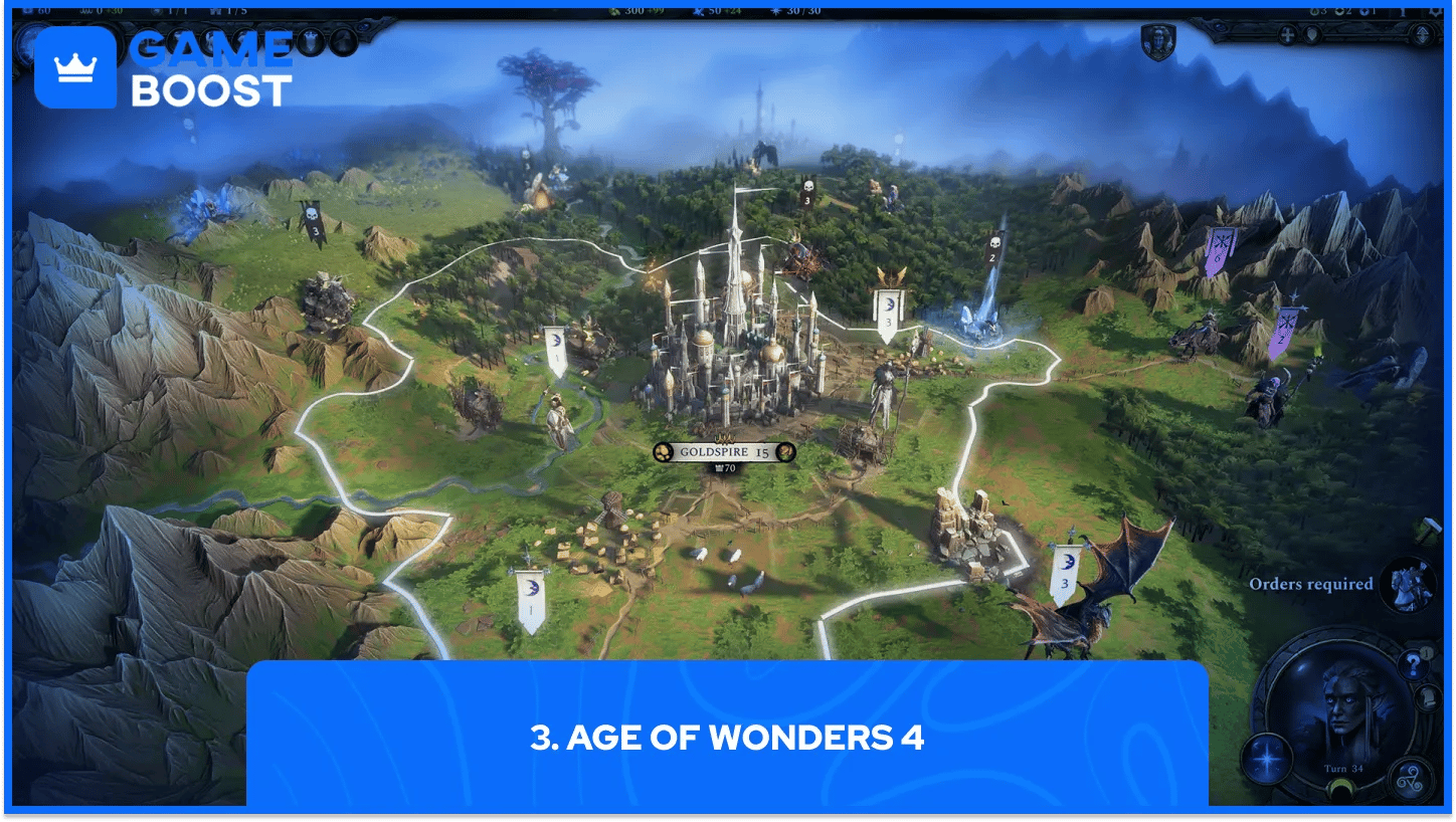 age of wonders 4 gameplay