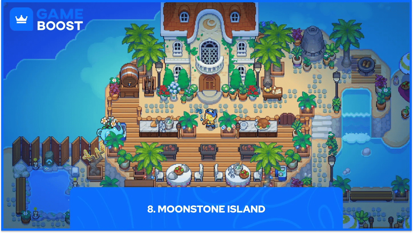 Moonstone Island gameplay