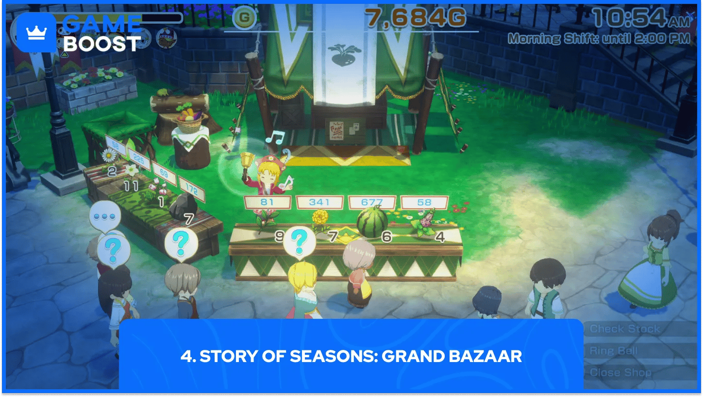 Story of Seasons: Grand Bazaar gameplay