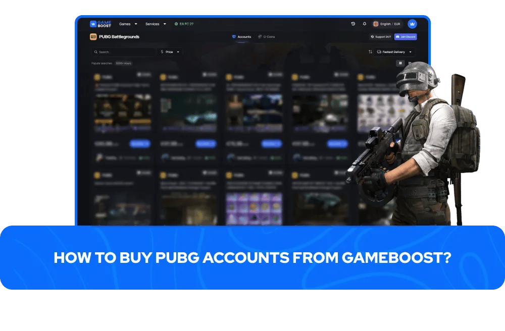 PUBG Accounts GameBoost