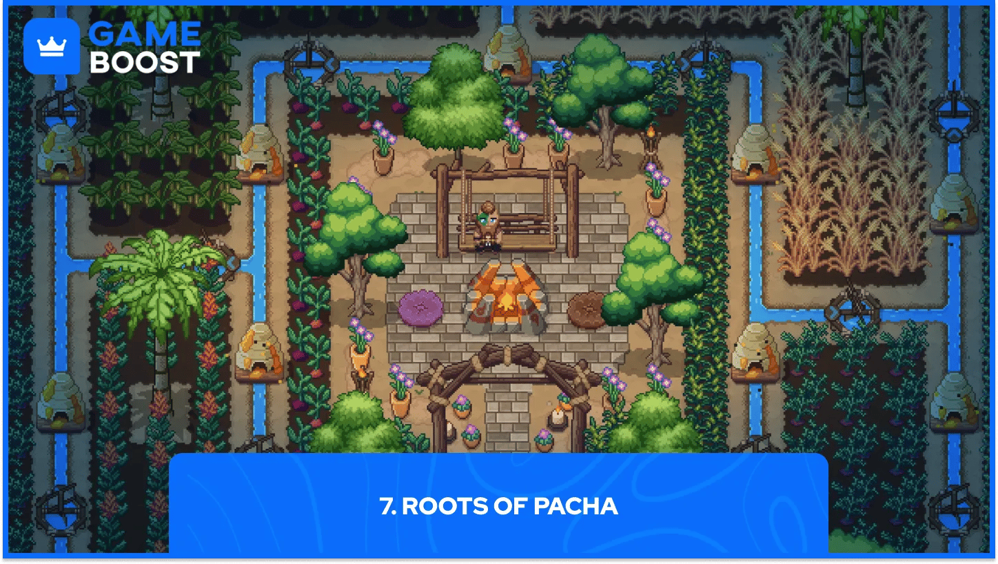 Roots of Pacha gameplay