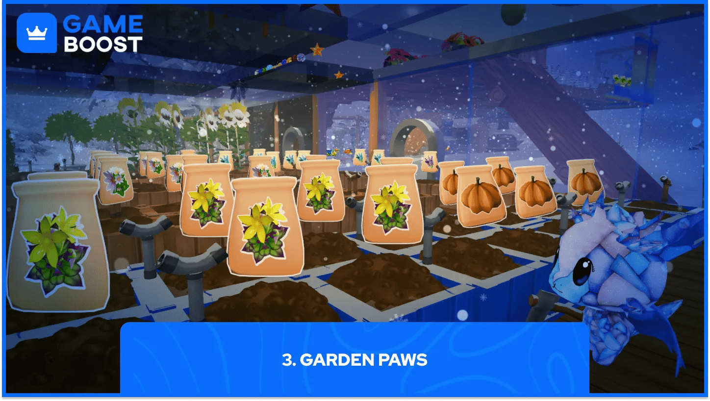 Garden Paws gameplay