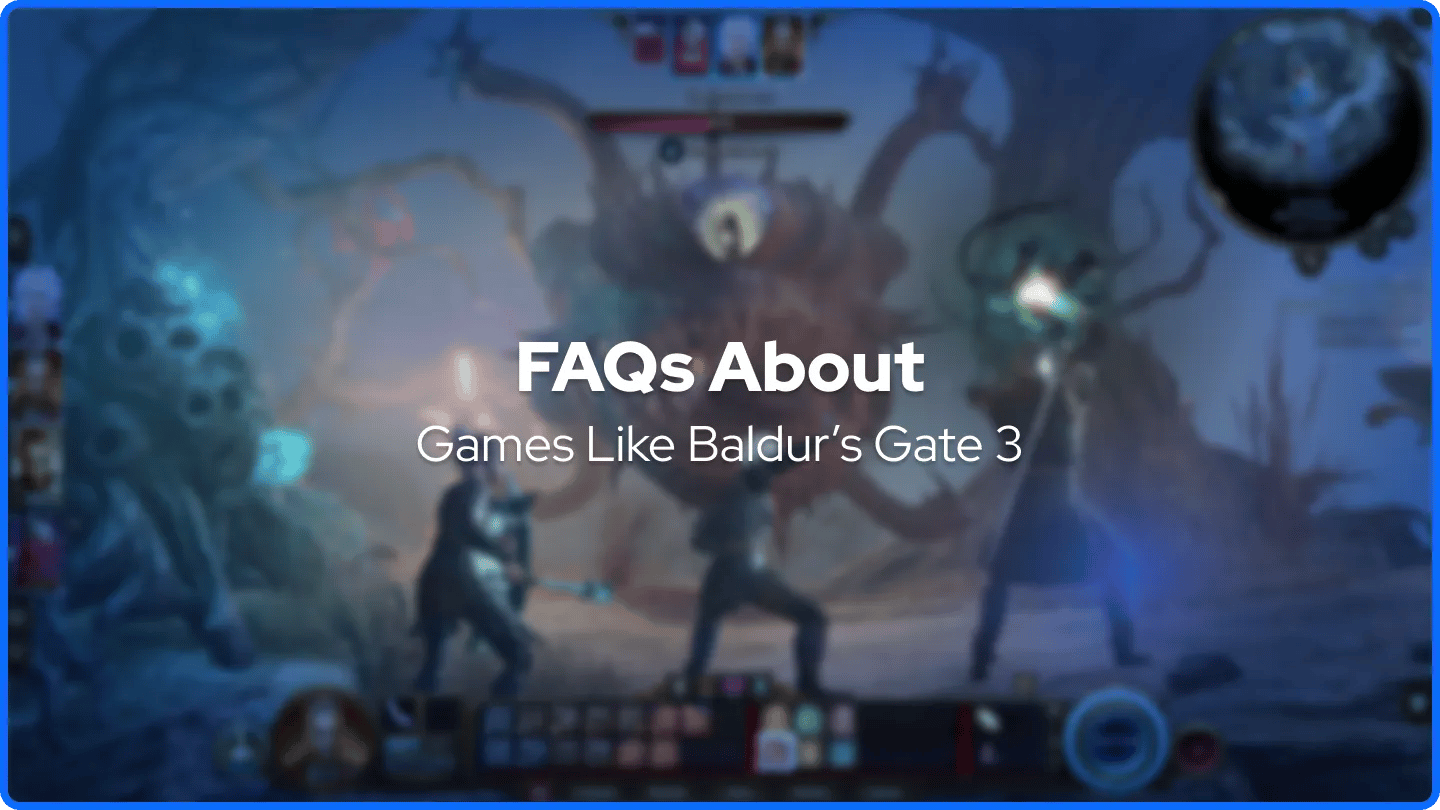 Baldur's Gate 3 геймплей