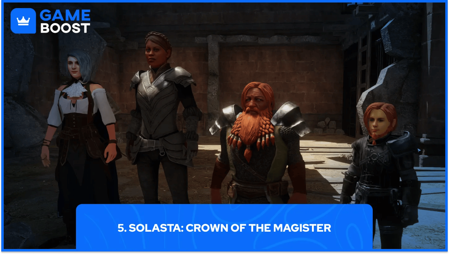Solasta: Crown of the Magister геймплей